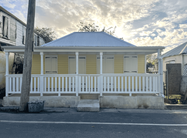 Free Gut Project Restores Historic Buildings in Frederiksted